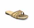 sandalique FT10019GD Five stripes flats
