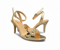 sandalique HH10032 Crystal Swirls Stiletto Heels