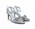 sandalique HH10032 Crystal Swirls Stiletto Heels