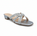sandalique SM1003SL Elegant Woven small Heels for Women
